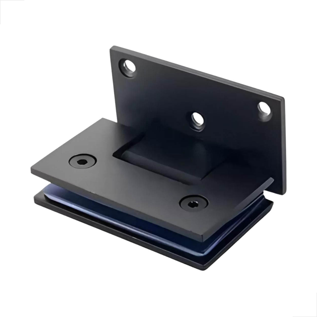 Dobradiça Aço Inox Gv48 Para Box E Portas De Vidro 1011 PTO