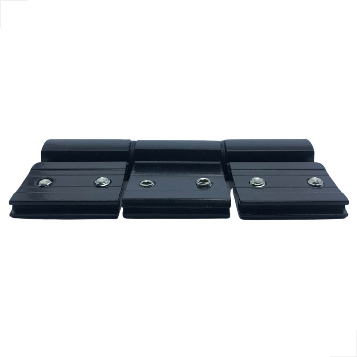 Dobradiça Encaixe 03 Abas Linha Gold Porta Dob-828 Preto 3Pç