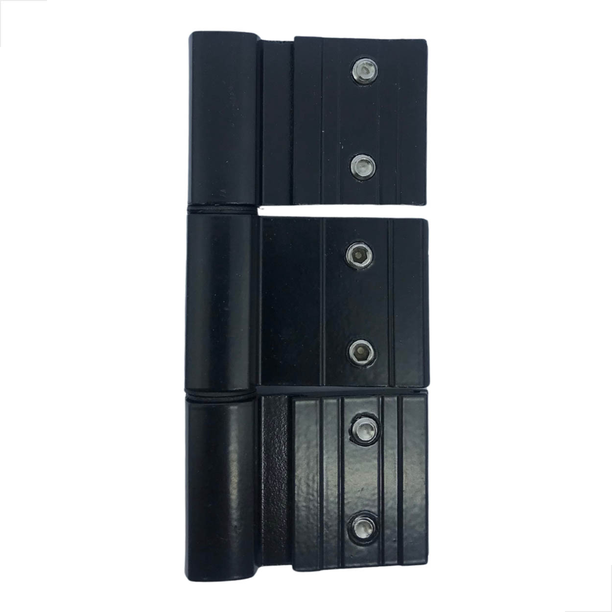 Dobradiça Encaixe 03 Abas Linha Gold Porta Dob-828 Preto 3Pç