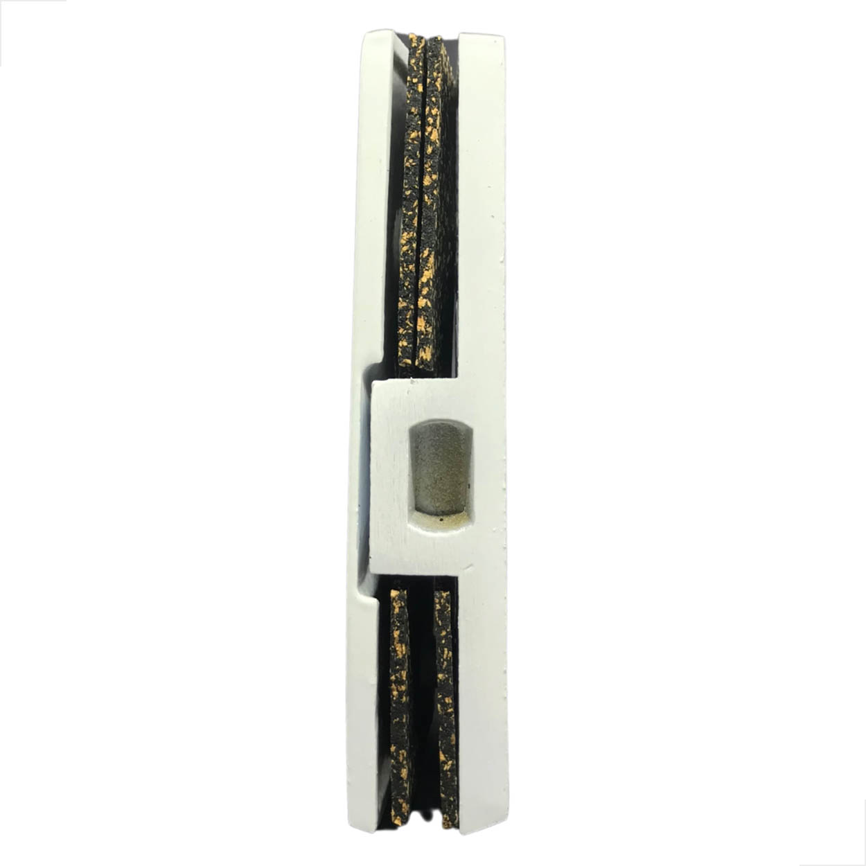 Dobradiça Inferior Para Mola (Latão) 3110 Para Porta Branco