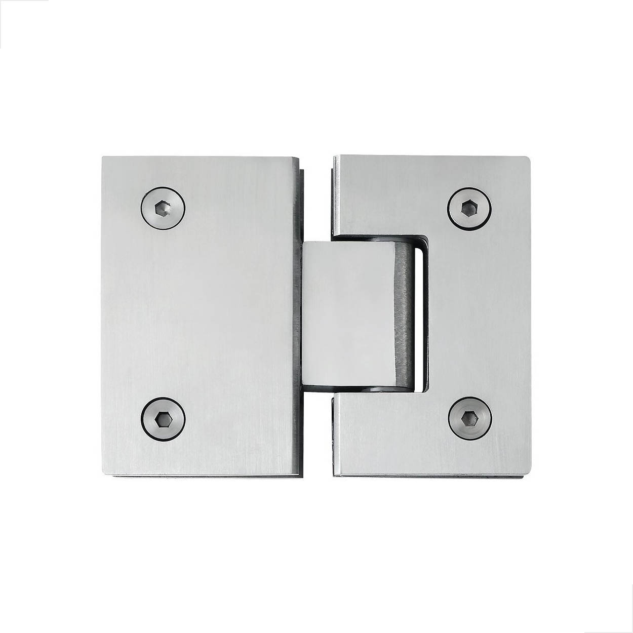 Dobradiça Inox GV48 Vidro/Vidro Porta Box de Vidro Polido