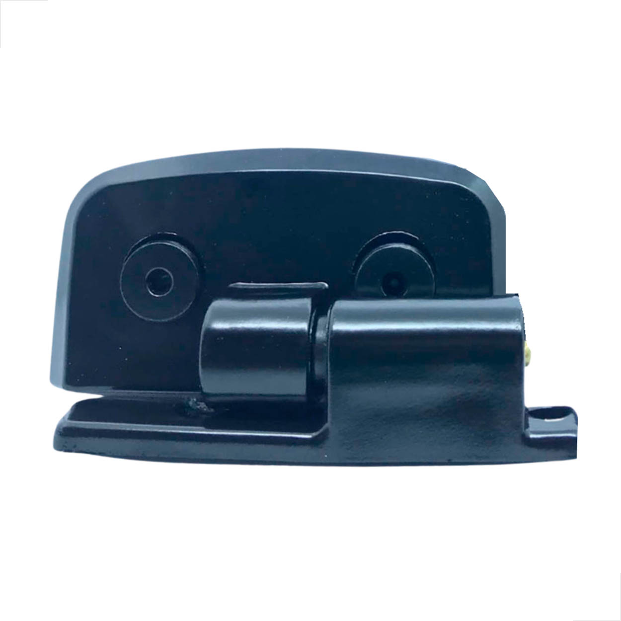 Dobradiça Lateral Simples Caimento Para Box AL1115 Preto
