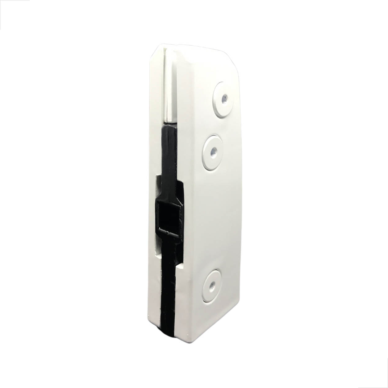 Dobradiça Porta De Vidro Abrir Inferior Mola AL1103 Branco