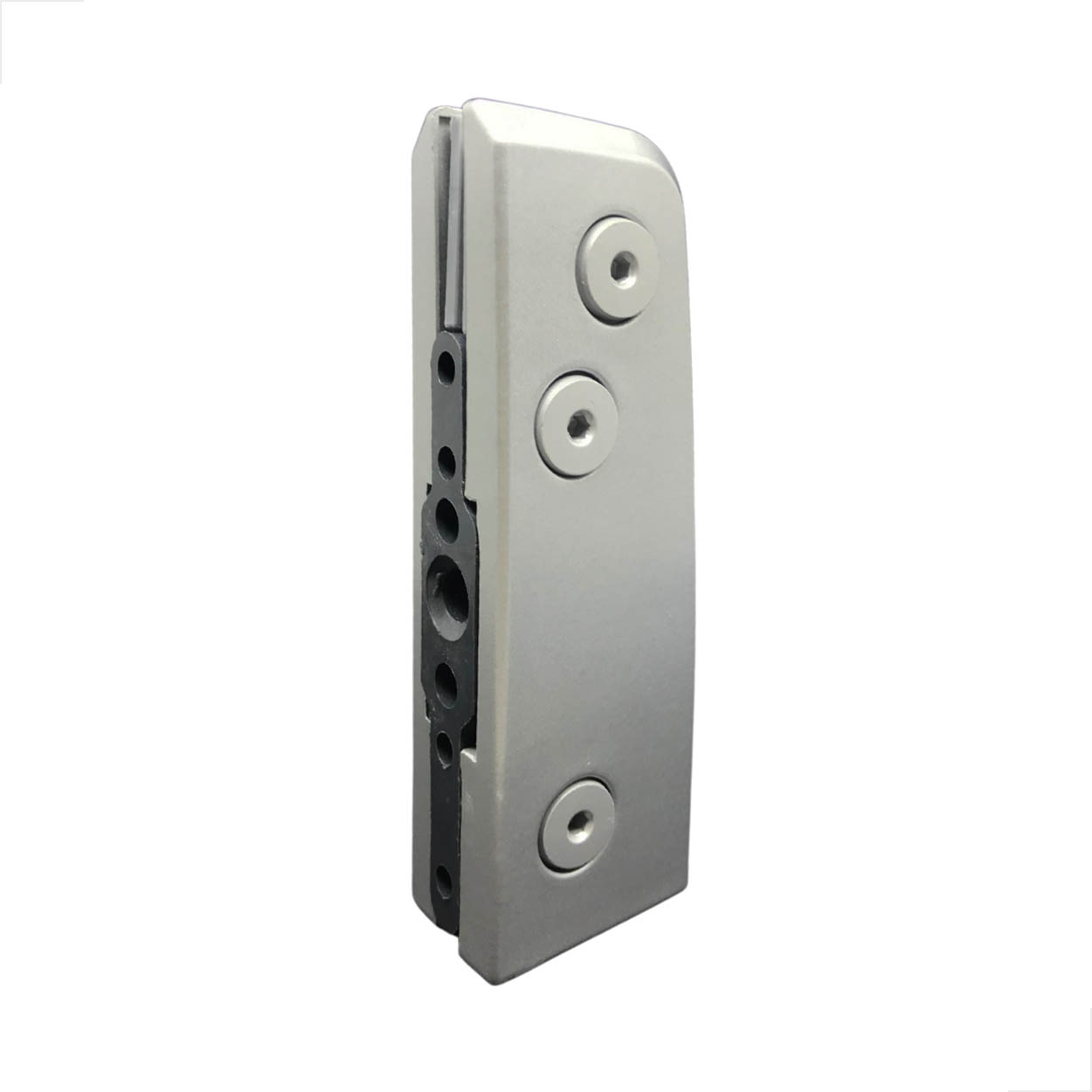 Dobradiça Porta De Vidro Inferior Pivotante Al1103A - Fosco