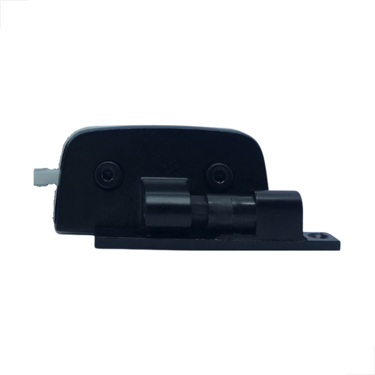 Dobradiça Simples G1115 V/A P/ Porta De Box De Vidro Preto