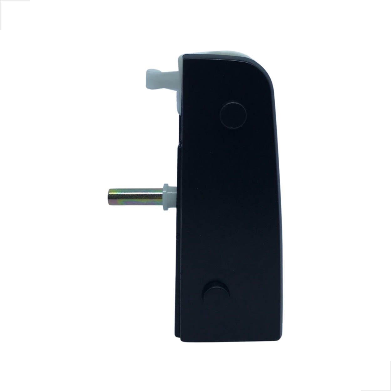 Dobradiça Superior G1101 C/Pino Porta De Vidro Metal Preto