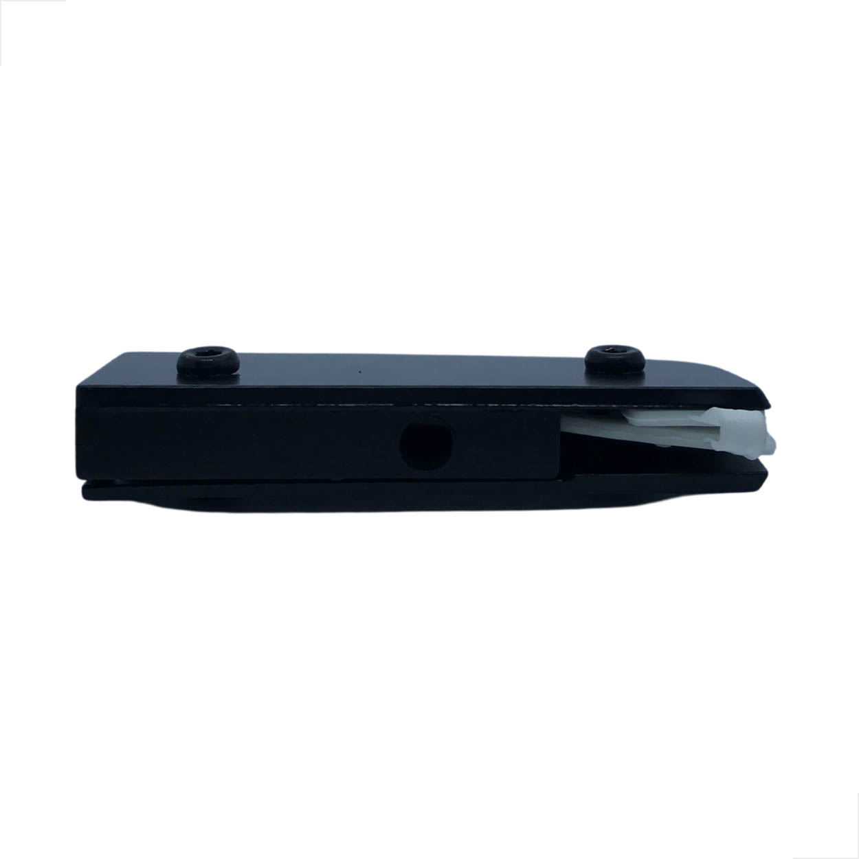 Dobradiça Superior G1101 C/Pino Porta De Vidro Metal Preto