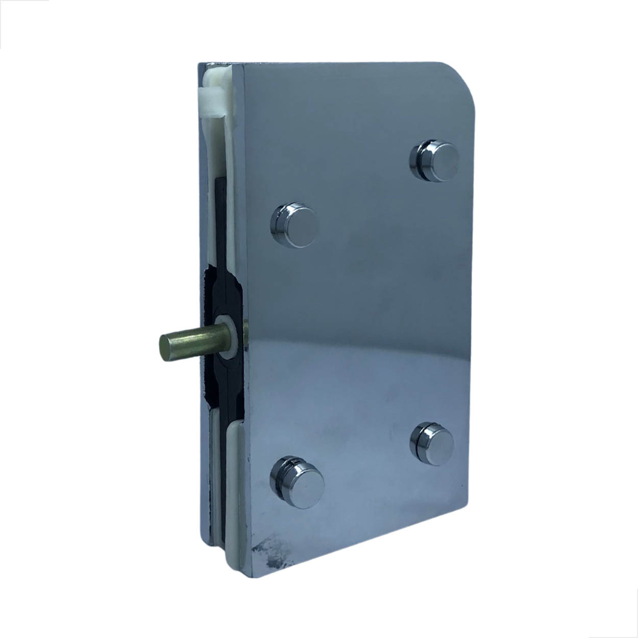 Dobradiça Superior Reforçada 1101PGA Porta Grande Cromado