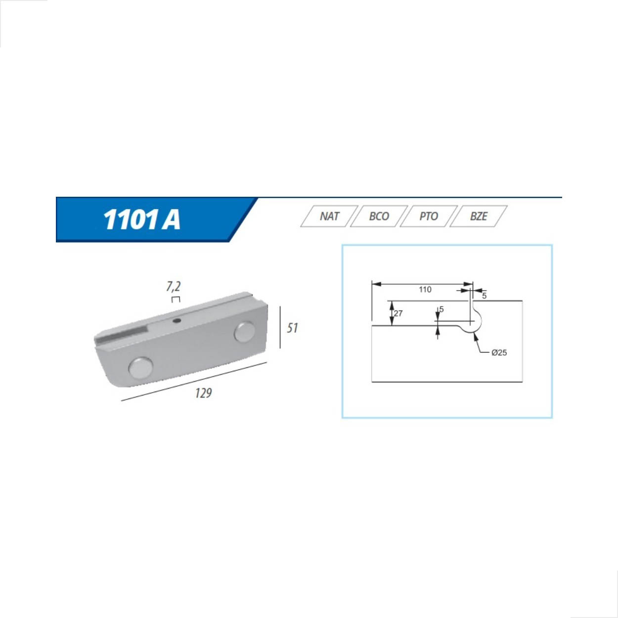 Dobradiças Inferior Superior e Buchas Porta Pivotante Branco