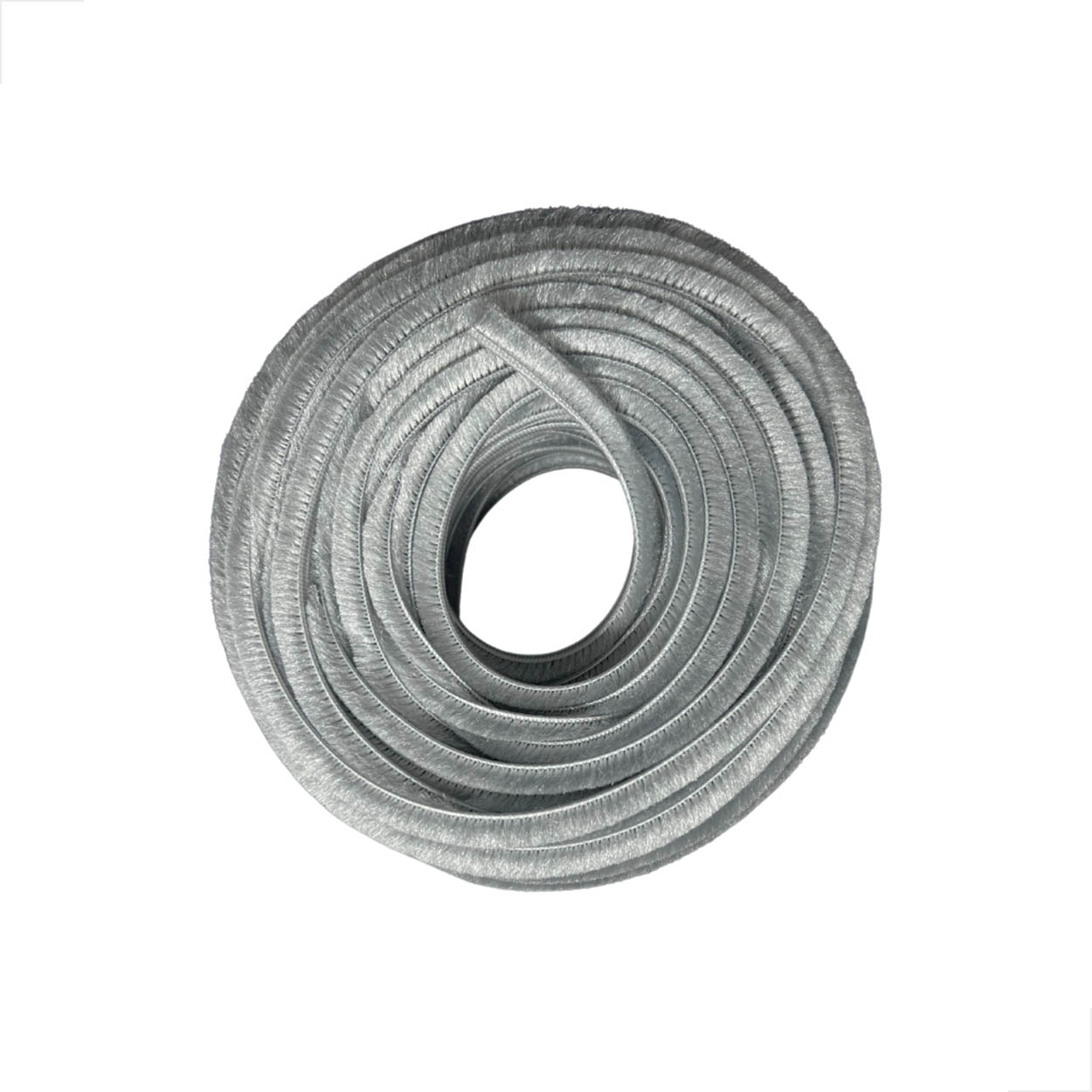 Escova De Vedação 5x7 Rolo De 50mts- Cinza