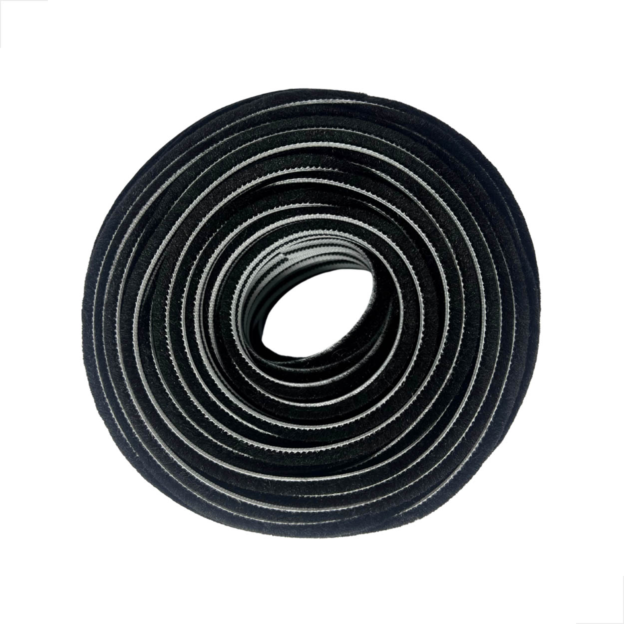 Escova de Vedação 7,5x6 Rolo De 50mts - Preto