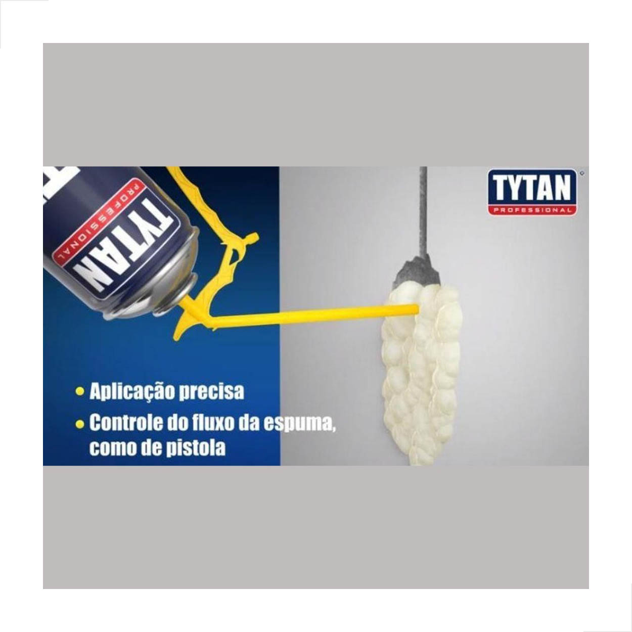 Espuma Tytan Portas Janelas + Aplicador + Limpador 1 Unidade
