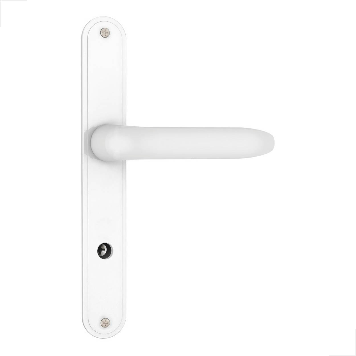 Fechadura 600/11 Tetra Perfil Estreito Esp. Branco Stam