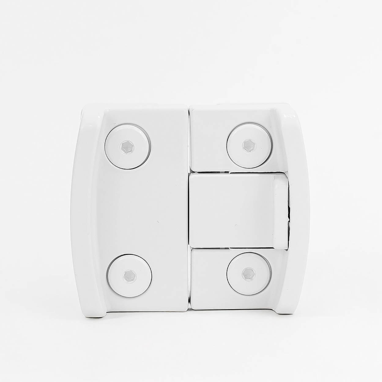 Fechadura Bate Fecha Janela De Vidro 1570p ou 1570m - Branco