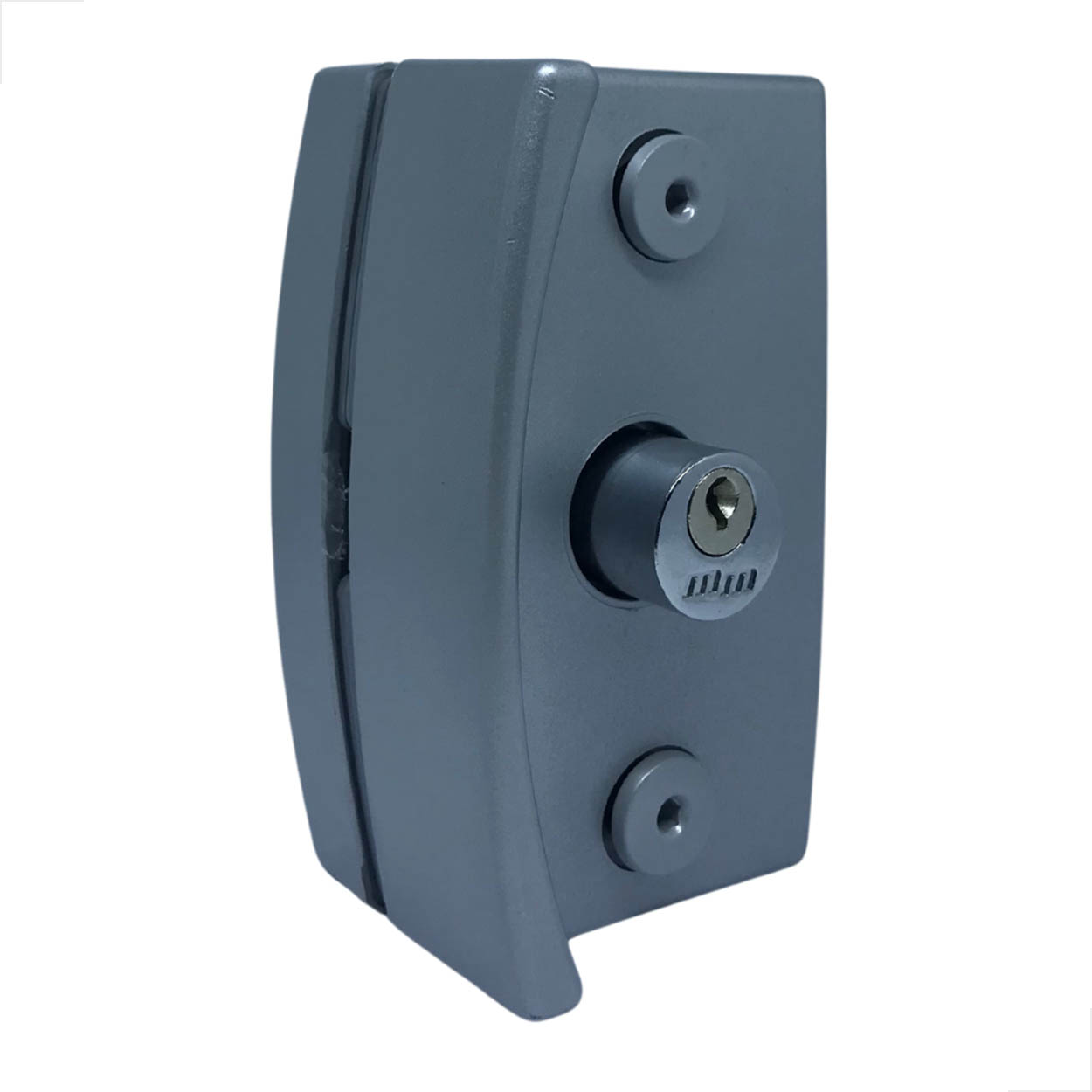 Fechadura Blindex Porta Vidro Correr 3530 Va Completa Fosco