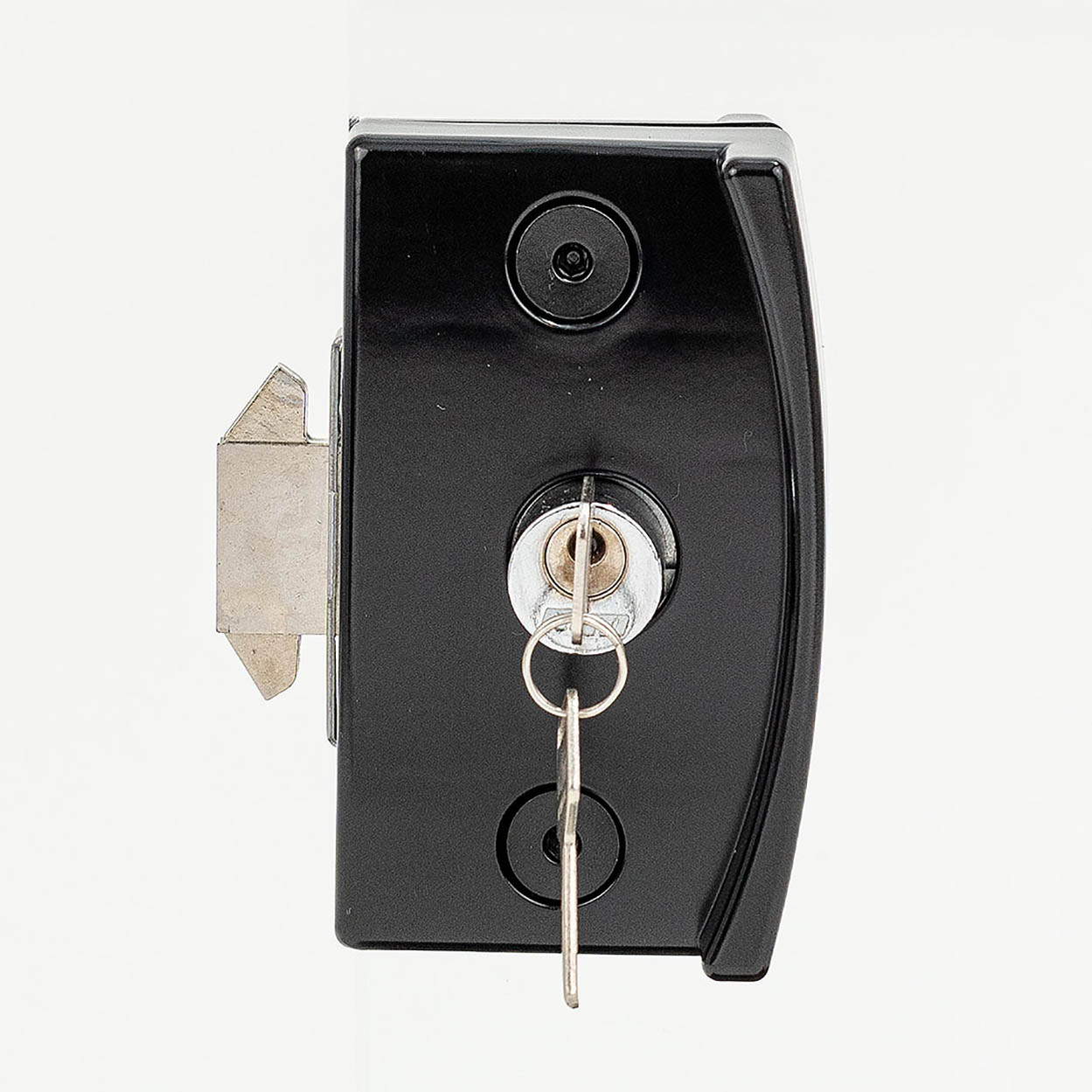 Fechadura Blindex Porta Vidro Correr 3530 Va Completa Preto