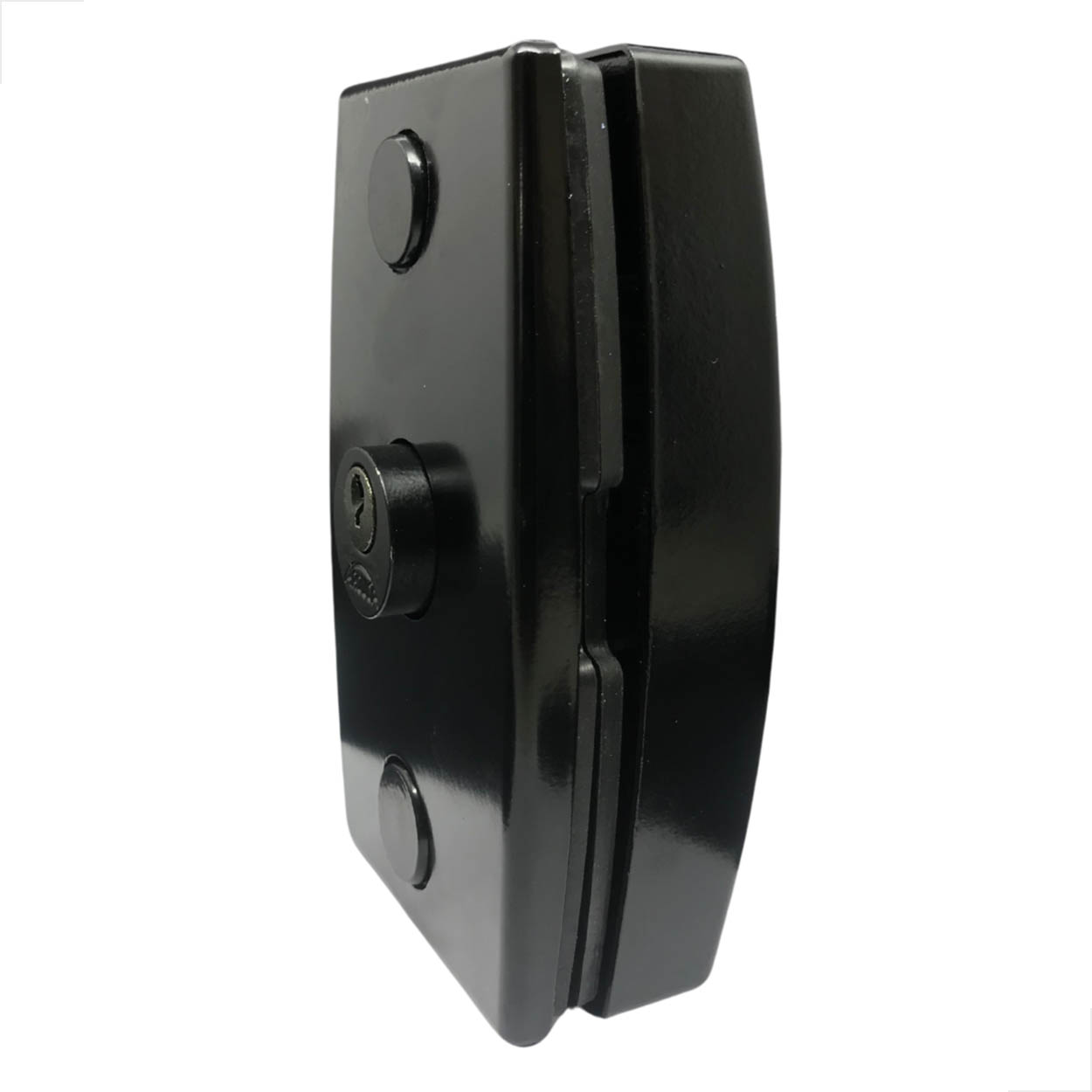Fechadura Central Para Porta De Vidro De Abrir 3210 Preto