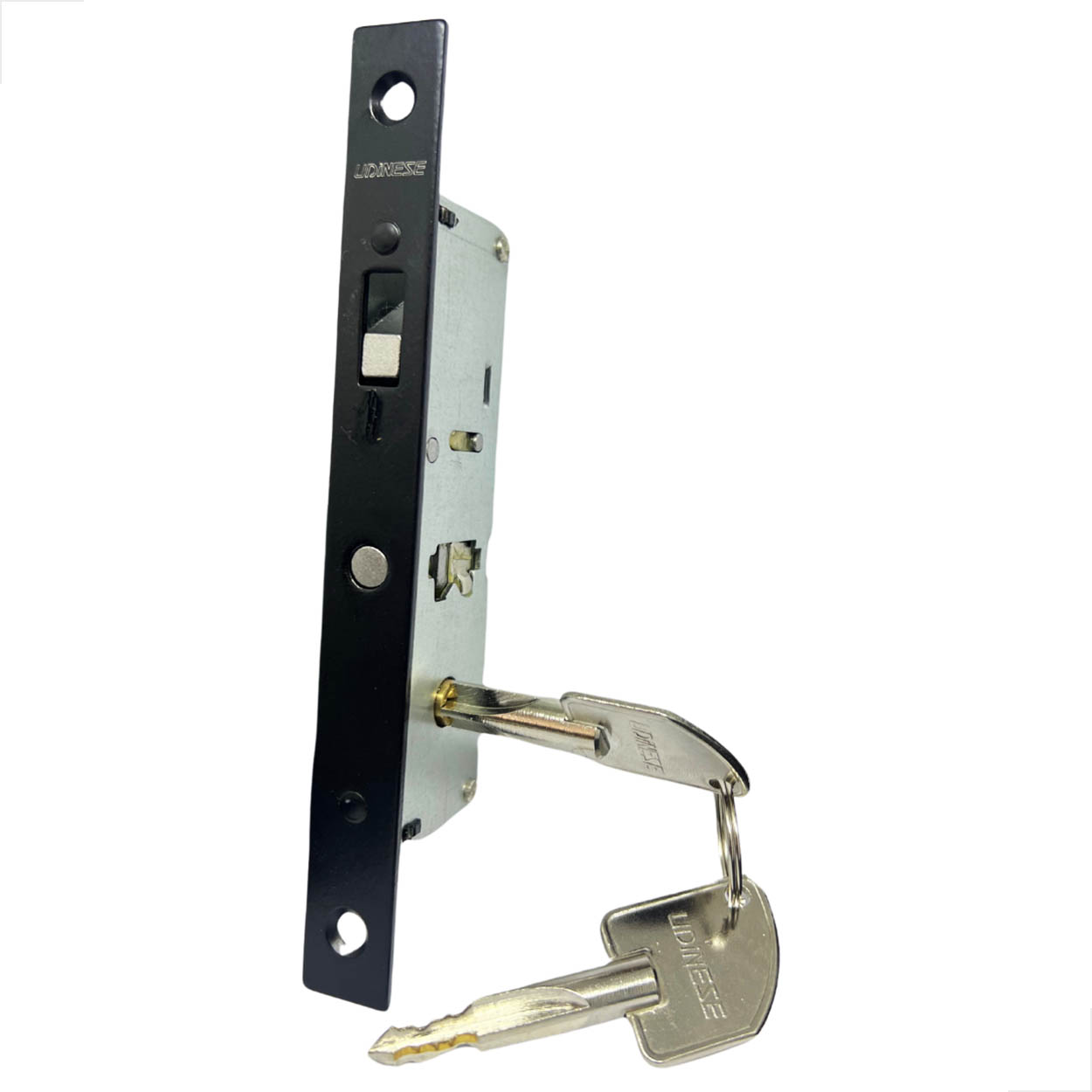Fechadura Correr 816A Tetra Bico De Papagaio Udinese Preto