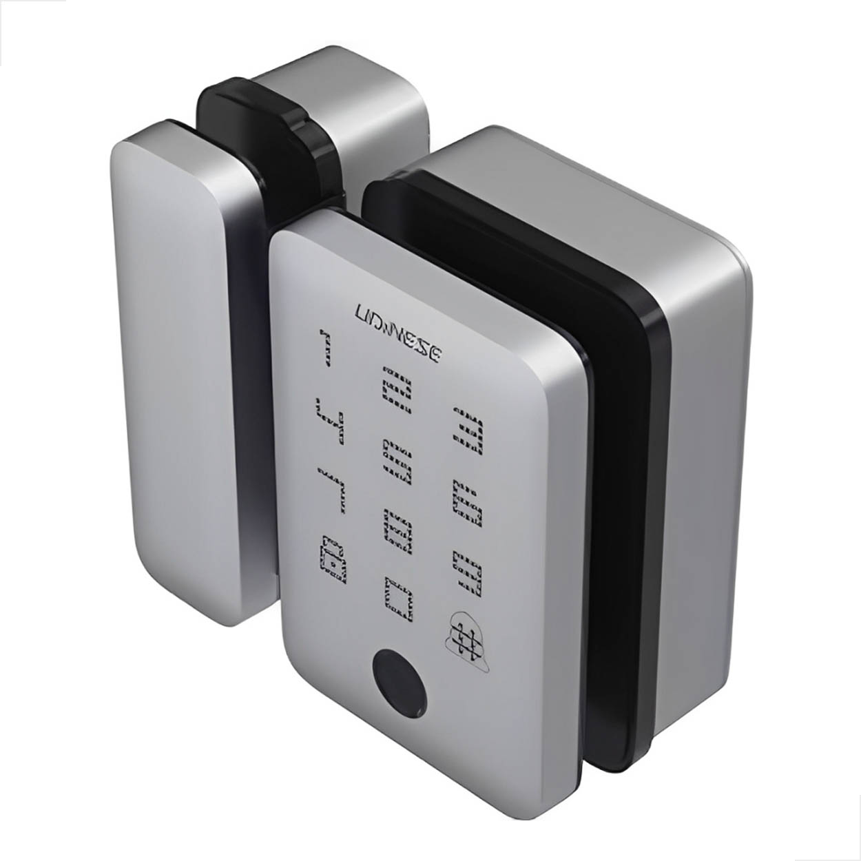 Fechadura Digital Udinext Glass Teclado Touch Fosco