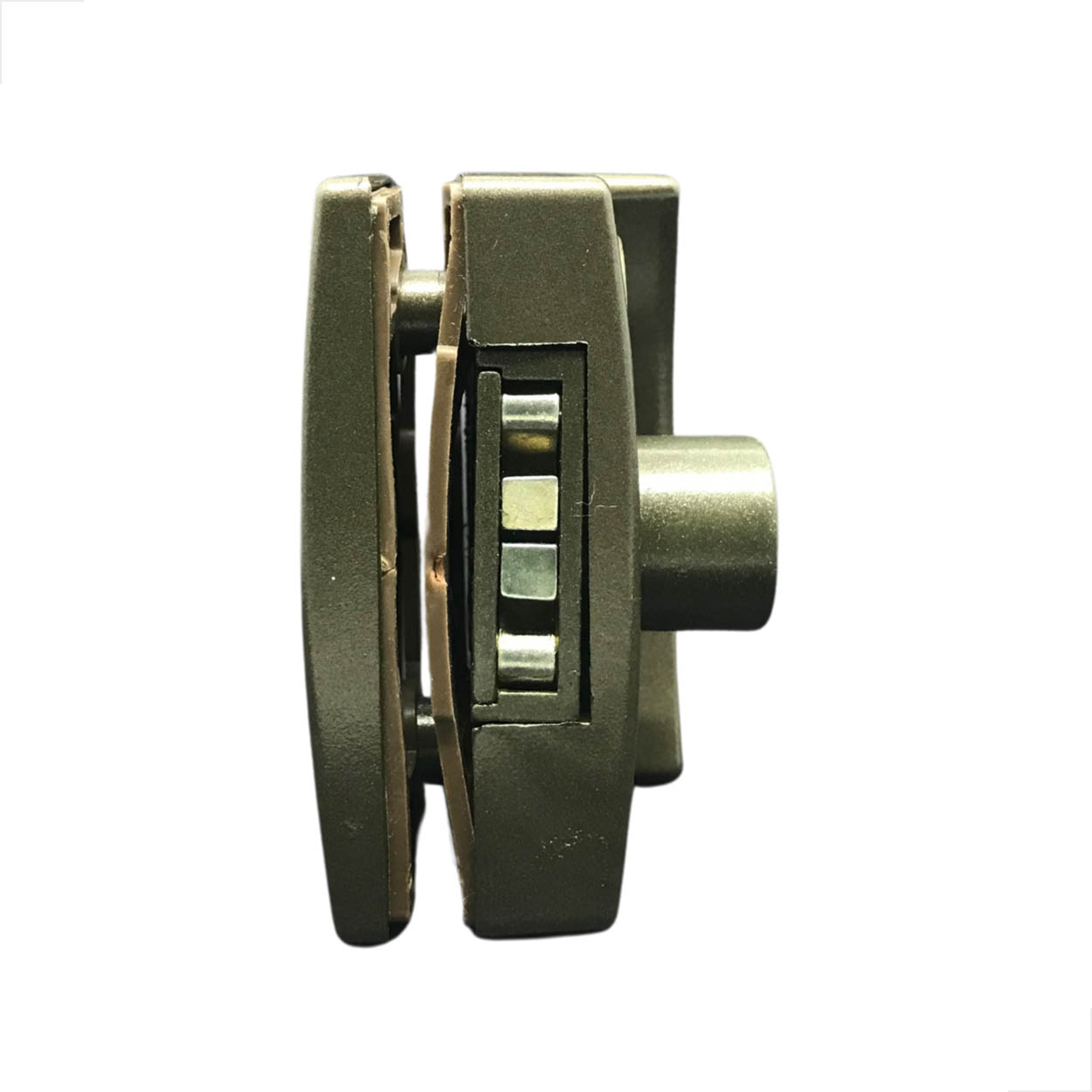 Fechadura Modelo Blindex Janela De Correr 3532Mini Bronze