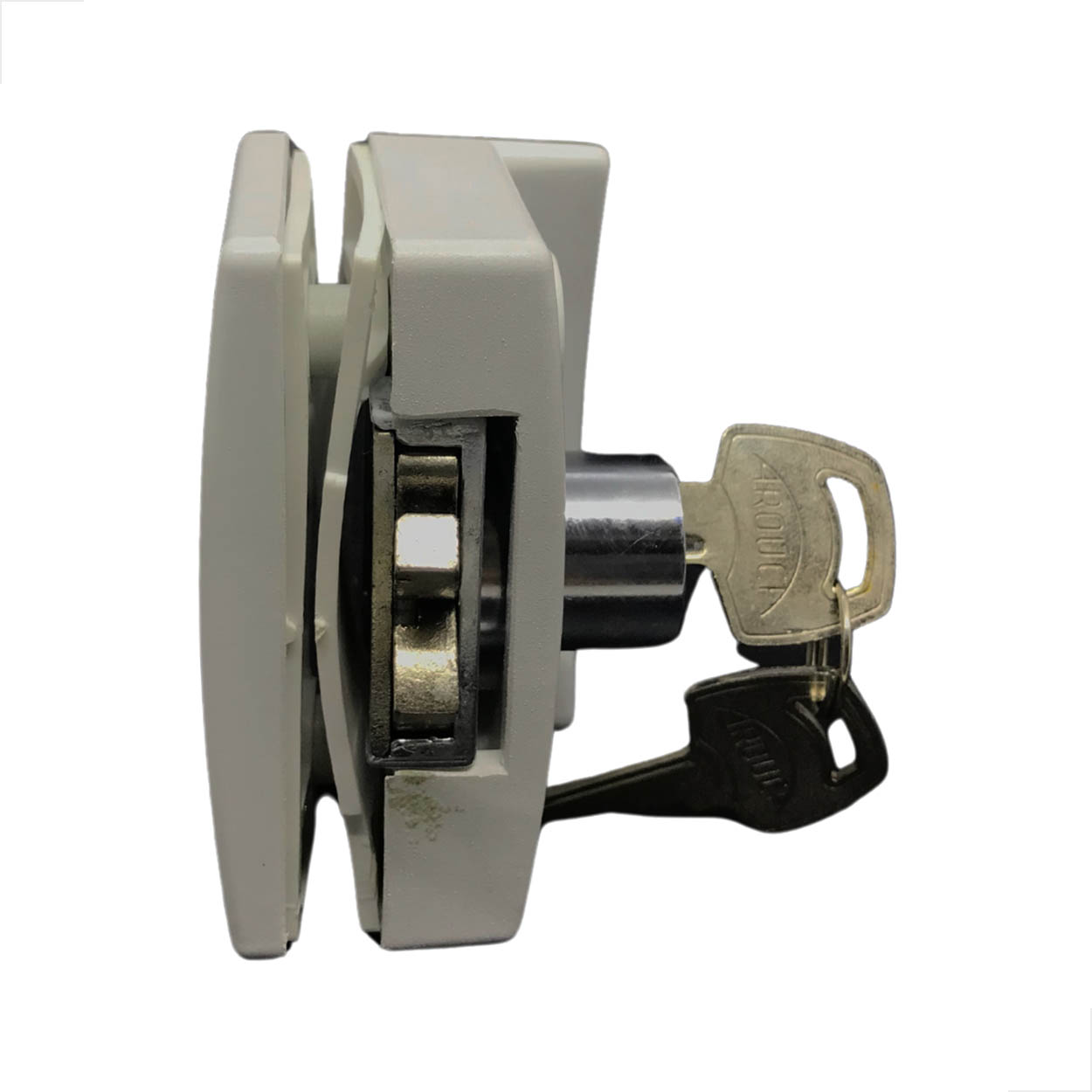Fechadura Modelo Blindex Janela De Correr 3532Mini Fosco