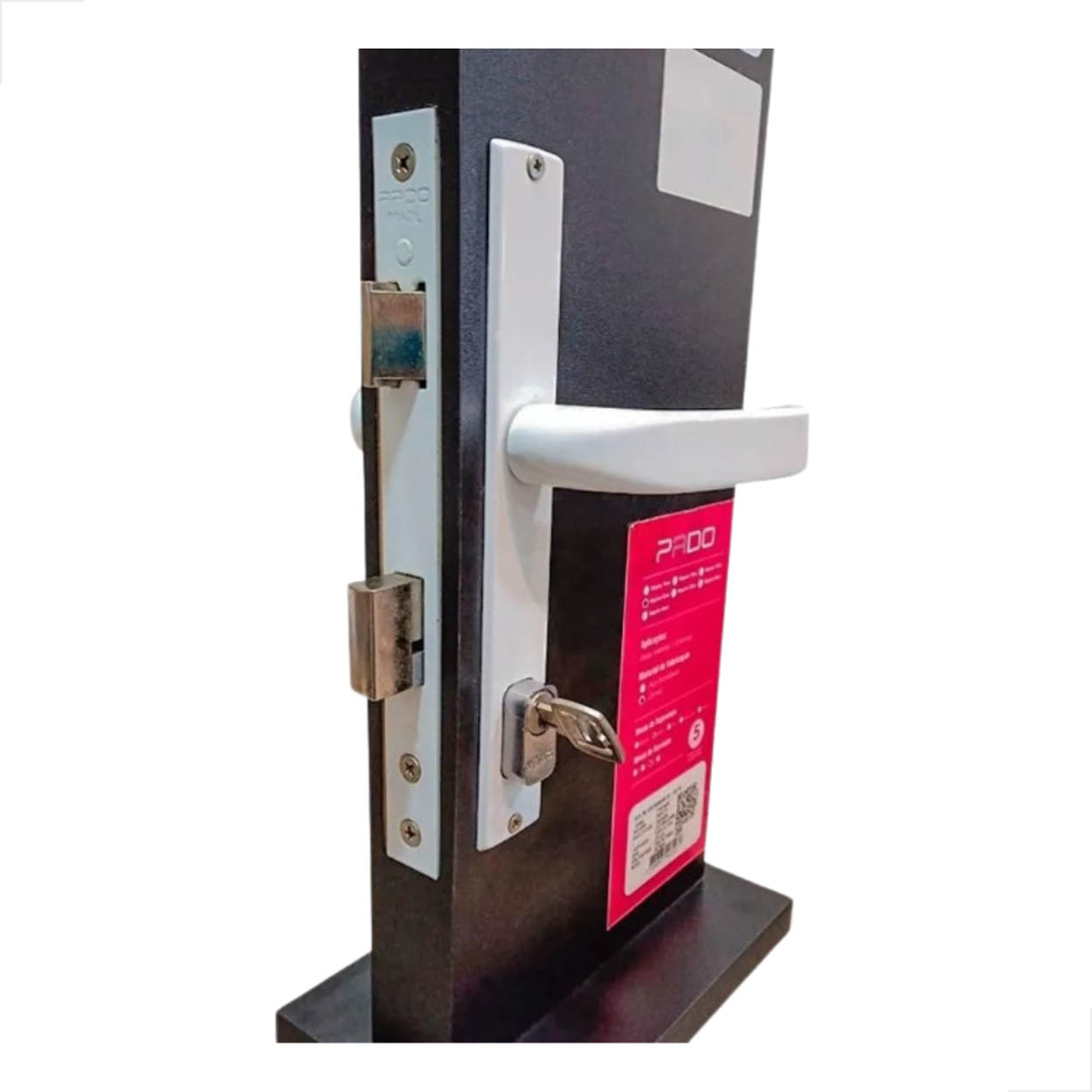 Fechadura Para Porta Pado Serralheiro 665-22 CTZ 55 Branco