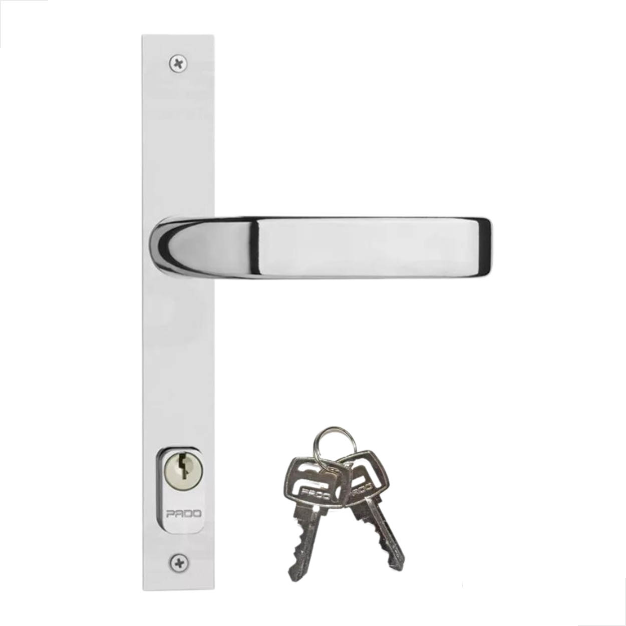 Fechadura Para Porta Pado Serralheiro 665-22 CTZ 55 Cromado