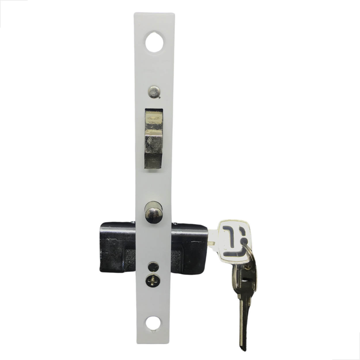 Fechadura Porta Correr Pado 410A Branco Perfil Suprema