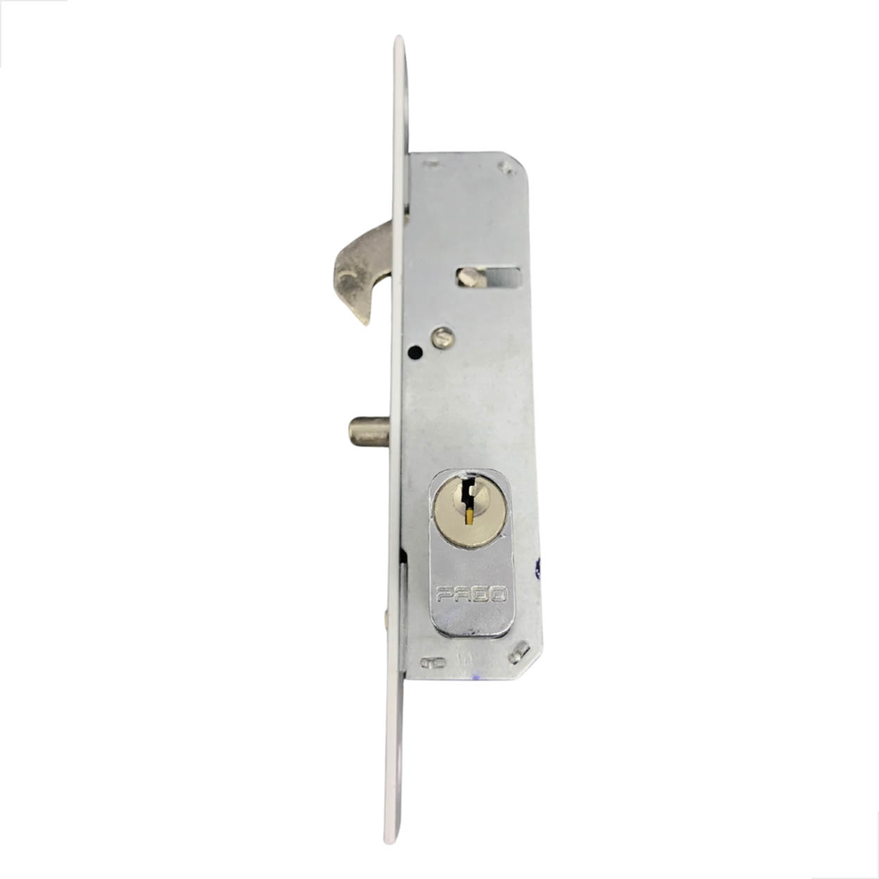 Fechadura Porta Correr Pado 410A Branco Perfil Suprema