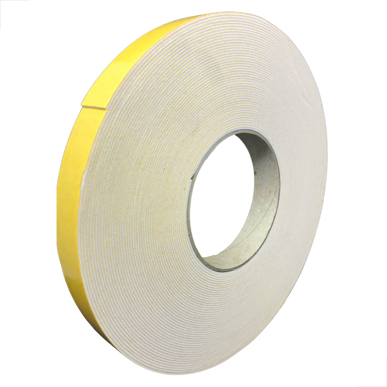 Fita Dupla Face Vhb 19mmx20Mts Amarela 1,0mm Branco
