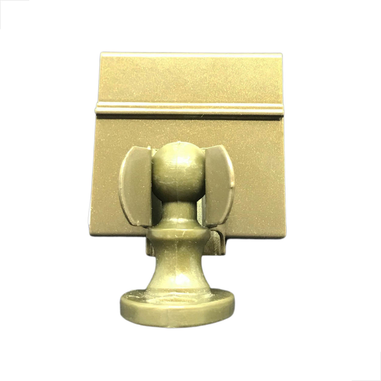 Fixador De Porta De Vidro Temperado Pressão G1871 Bronze