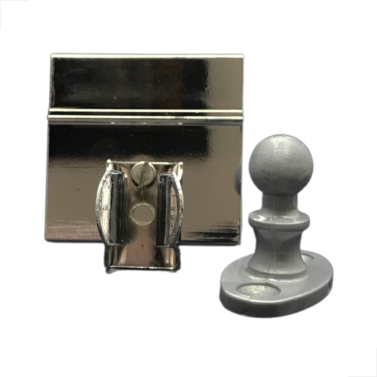 Fixador De Porta De Vidro Temperado Pressão G1871 Cromado