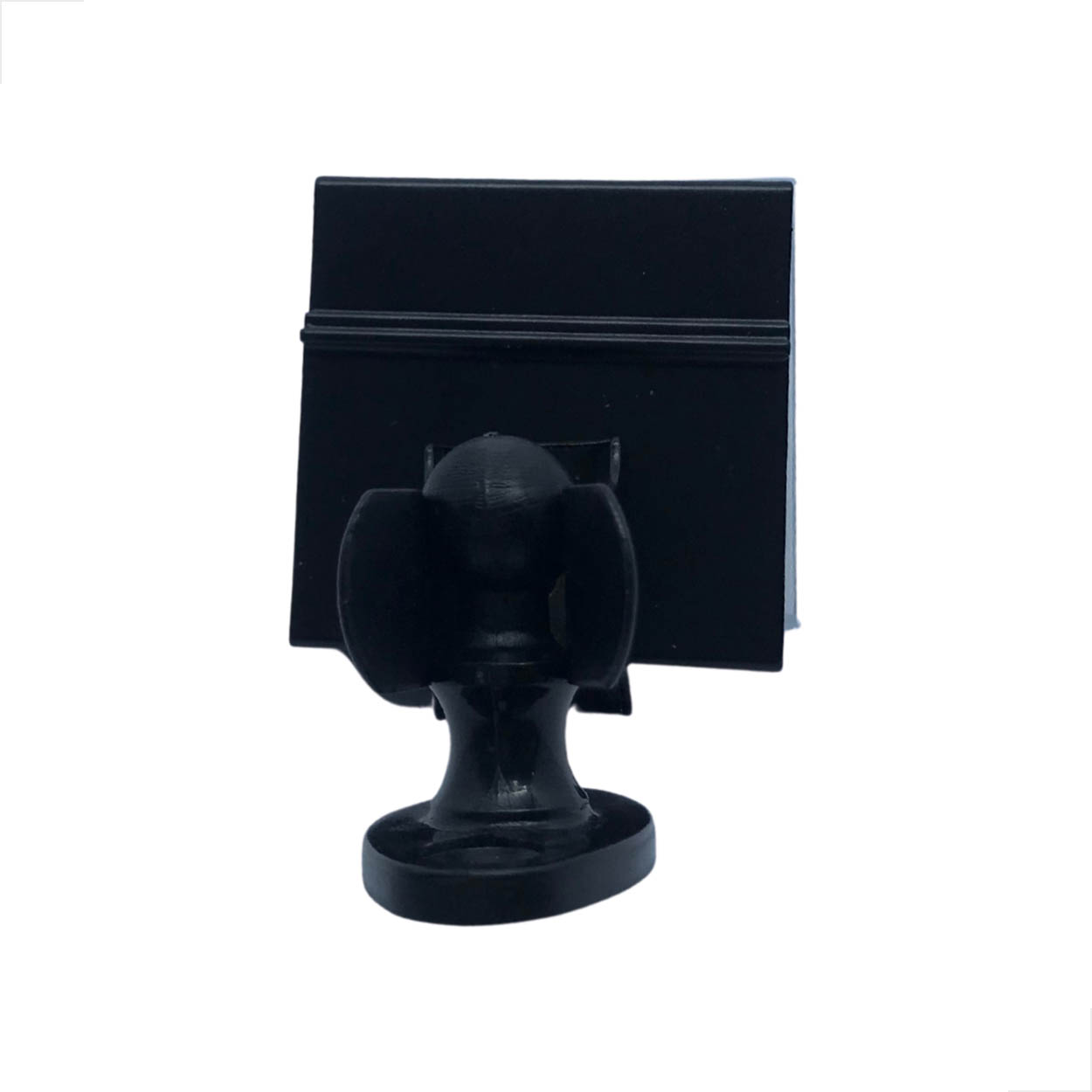 Fixador De Porta De Vidro Temperado Pressão G1871 Preto