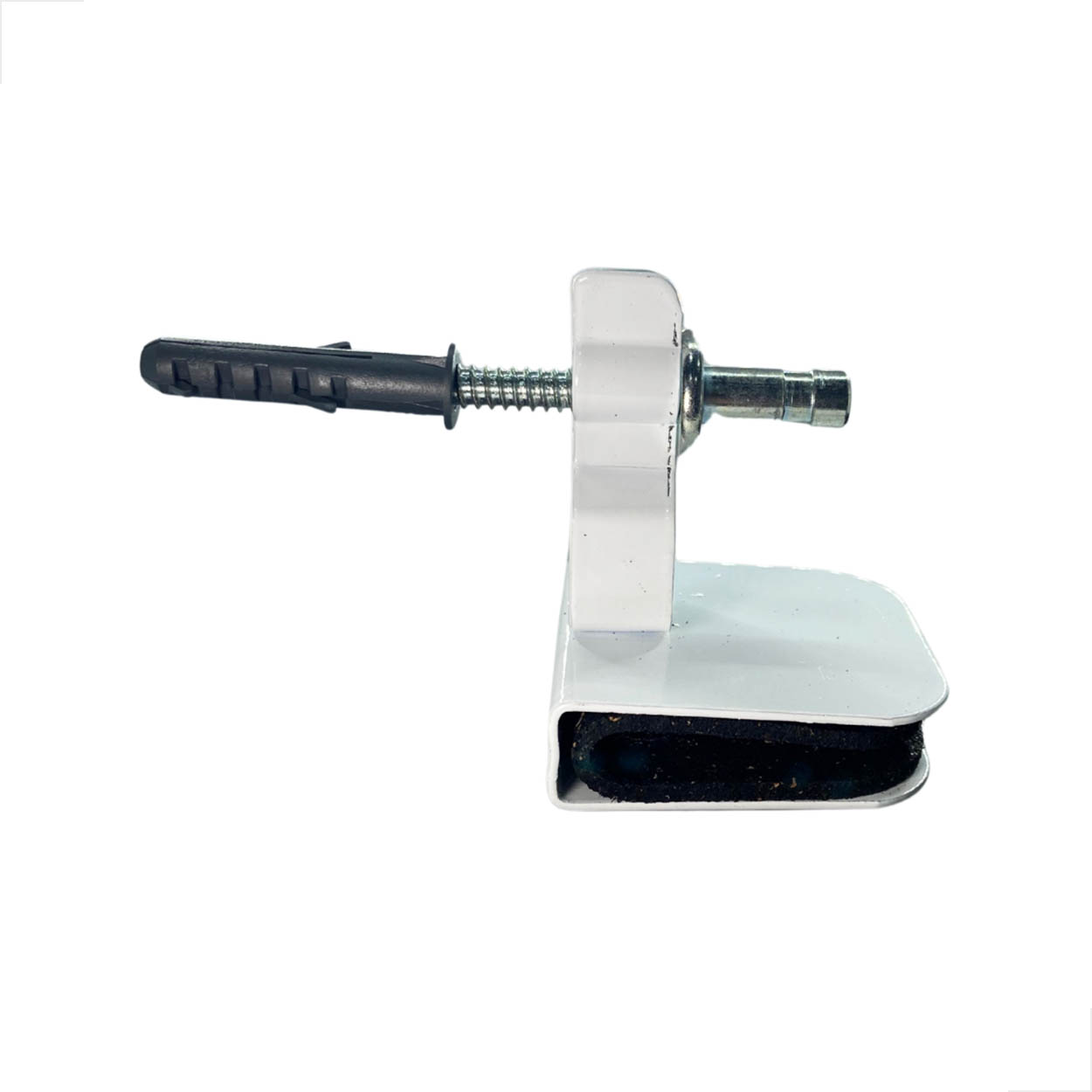 Fixador De Porta Pressão Rodapé e Piso M1702 Branco