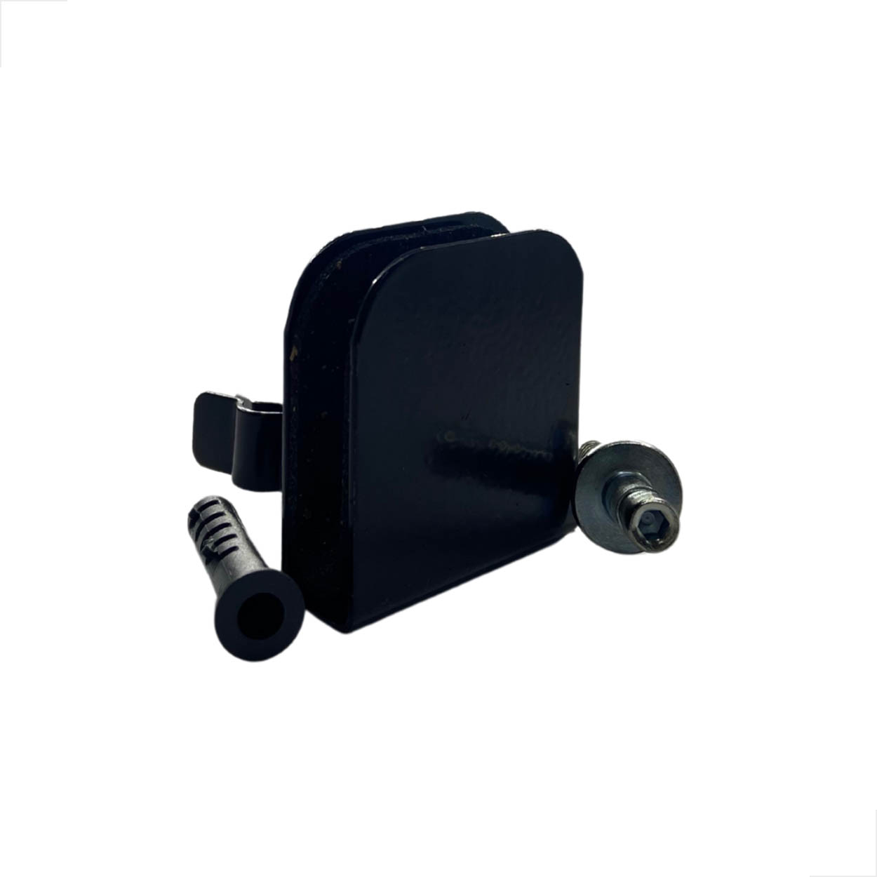 Fixador De Porta Pressão Rodapé e Piso M1702 Preto