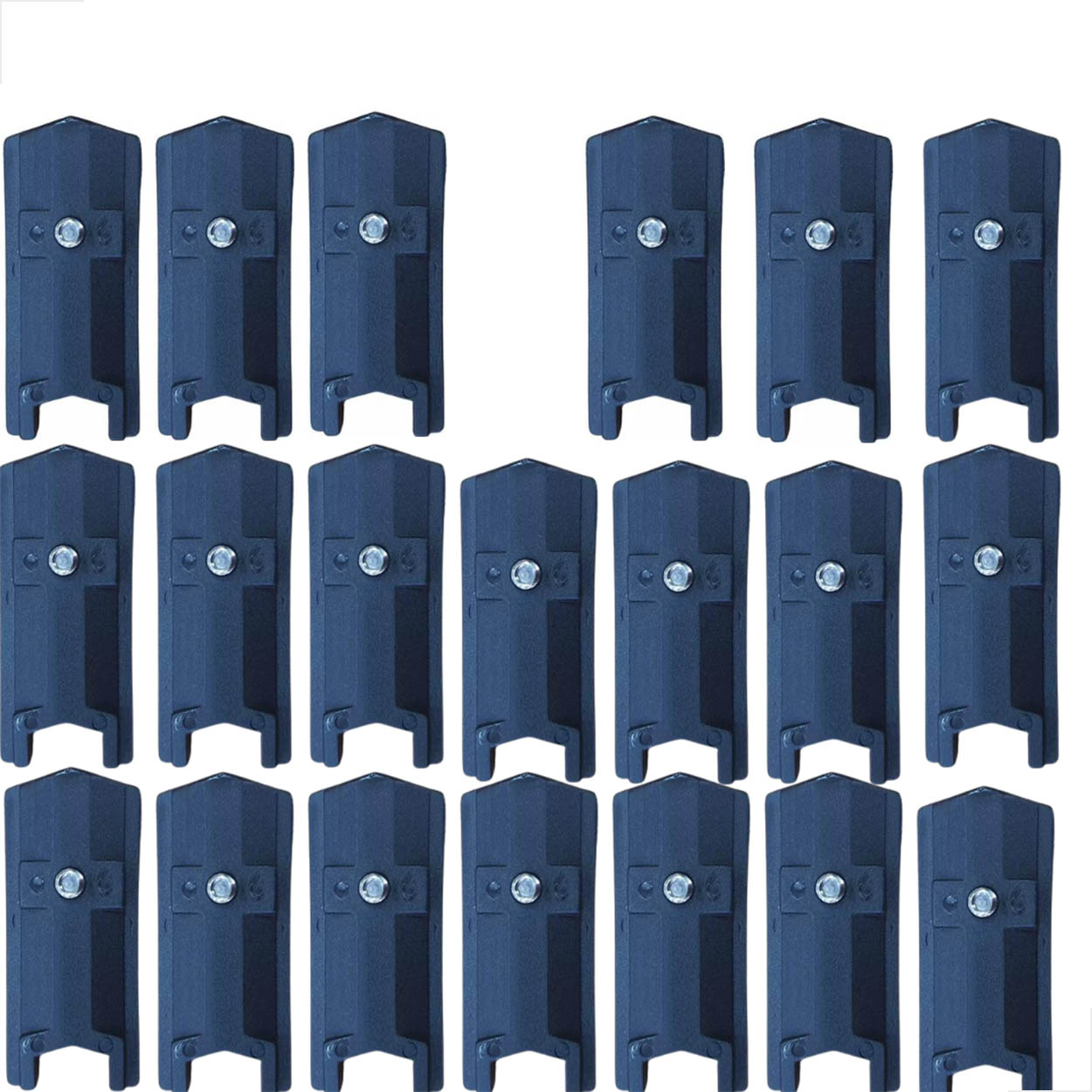 Guia Deslizante Gold 20 PCS (NYL396) Janela e Porta Preto