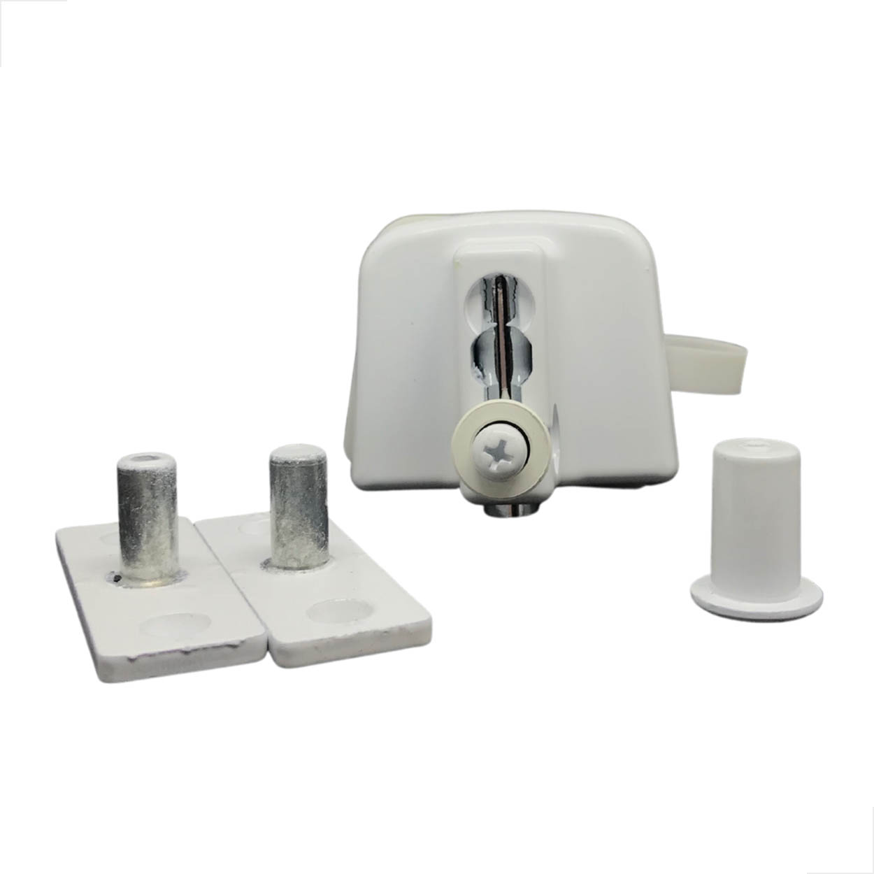 Kit02 - Instalação Janela Pivotante Metal Branco
