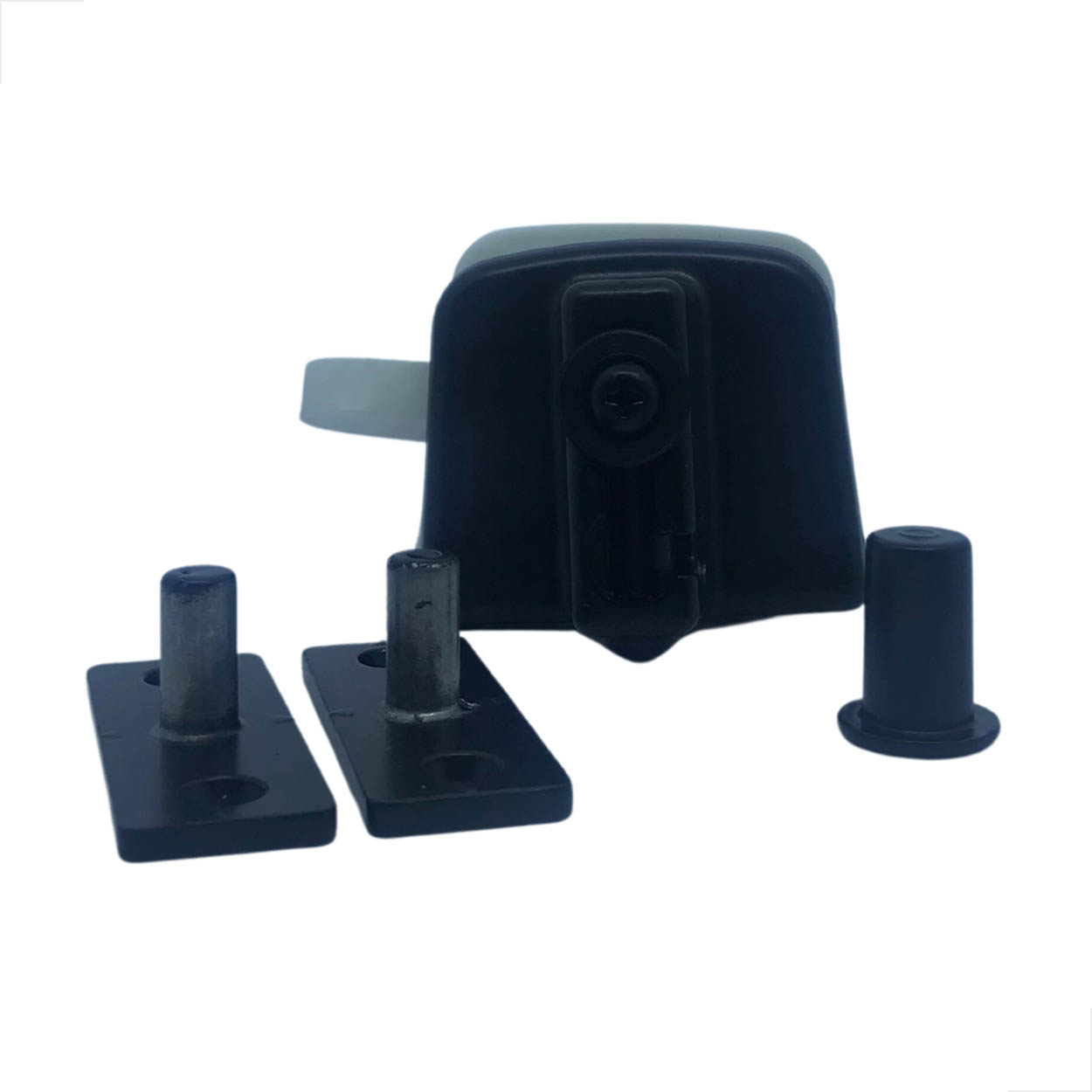 Kit02 - Instalaçao Janela Pivotante Metal Preto