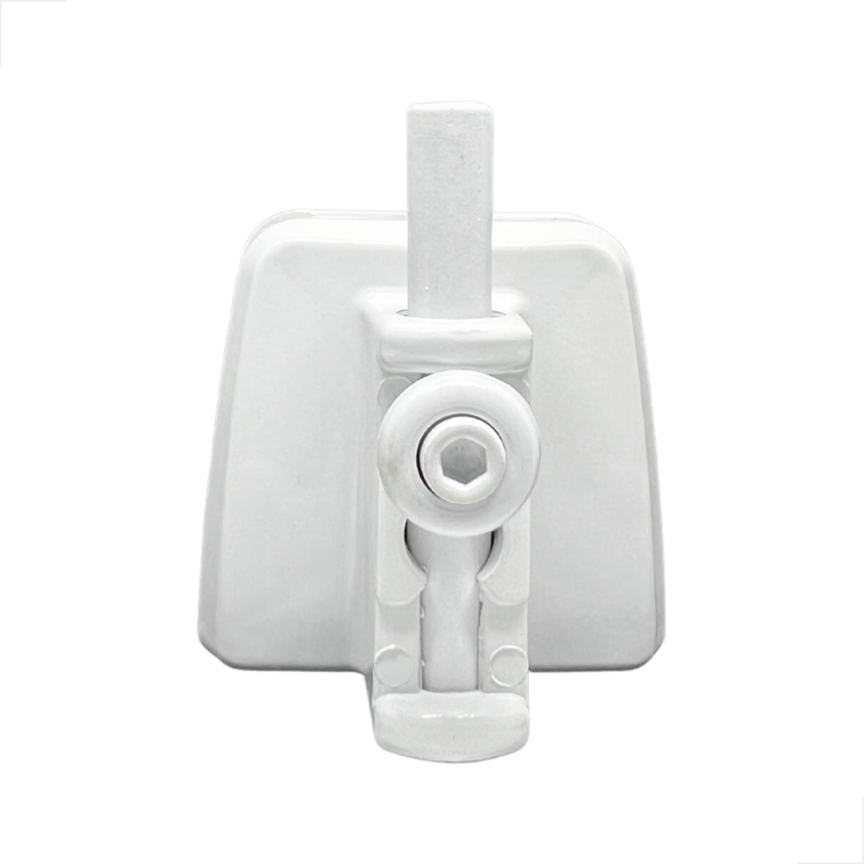Kit04 AL Janela Correr 2 Folhas C/ Trinco e Puxador - Branco
