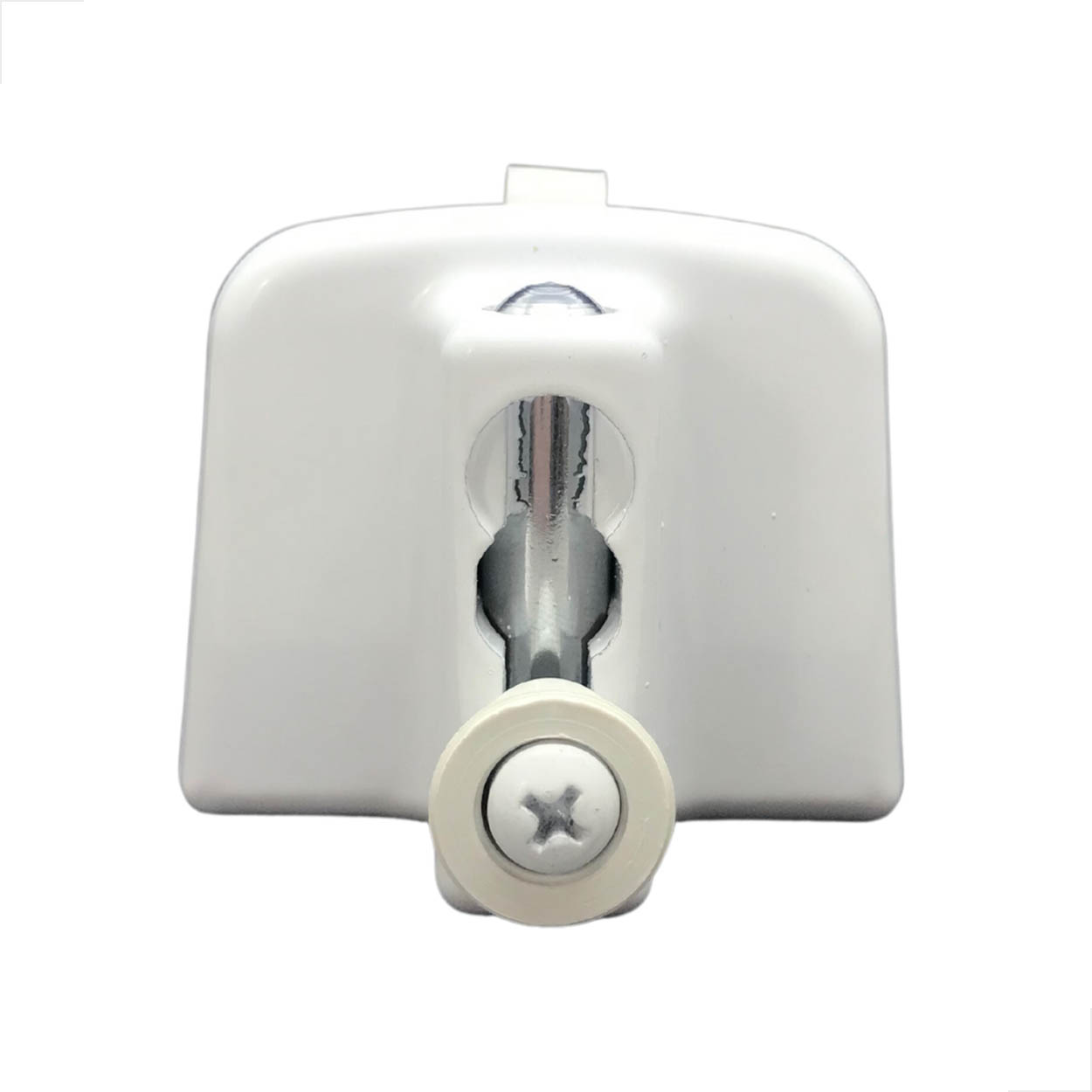Kit04 - Janela Correr Com 2 Folhas Com Trinco Metal Branco