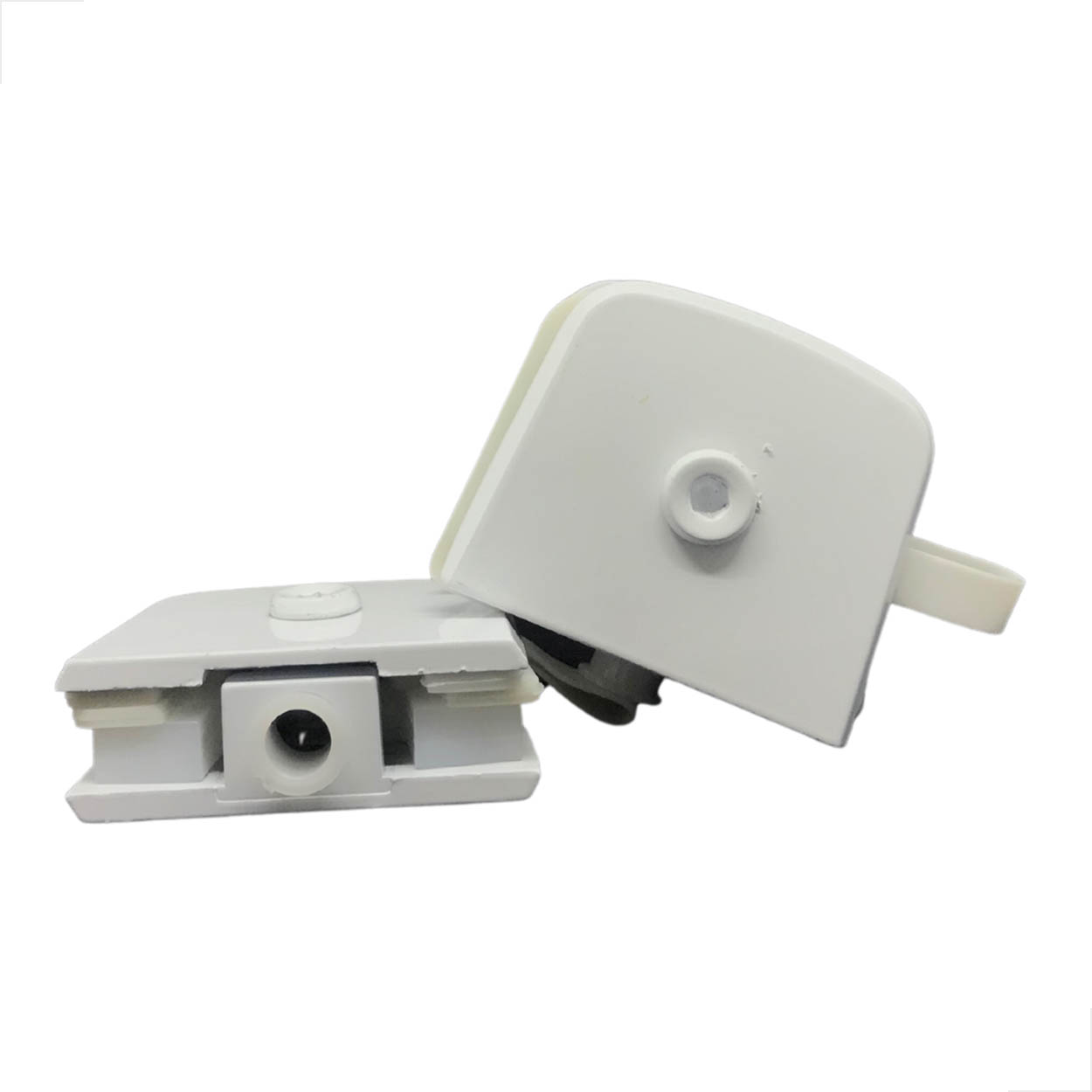 Kit06 - Janela Basculante V/A Com Corrente Metal Branco