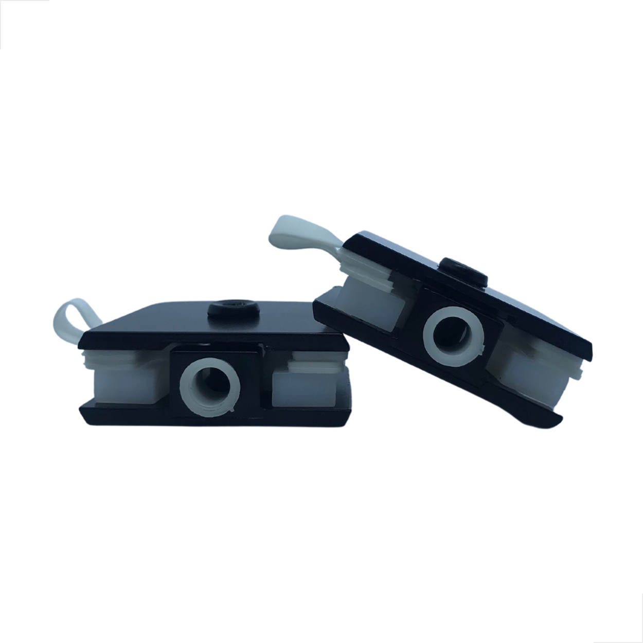 Kit06 - Janela Basculante V/A Com Corrente Metal Preto
