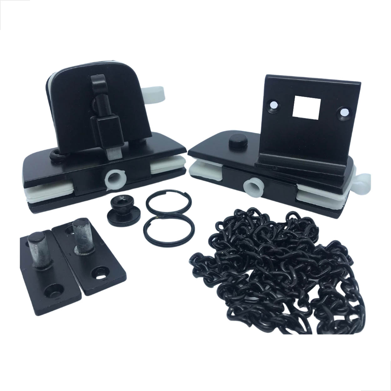 Kit07 - Janela Basculante Grande V/A Metal Preto