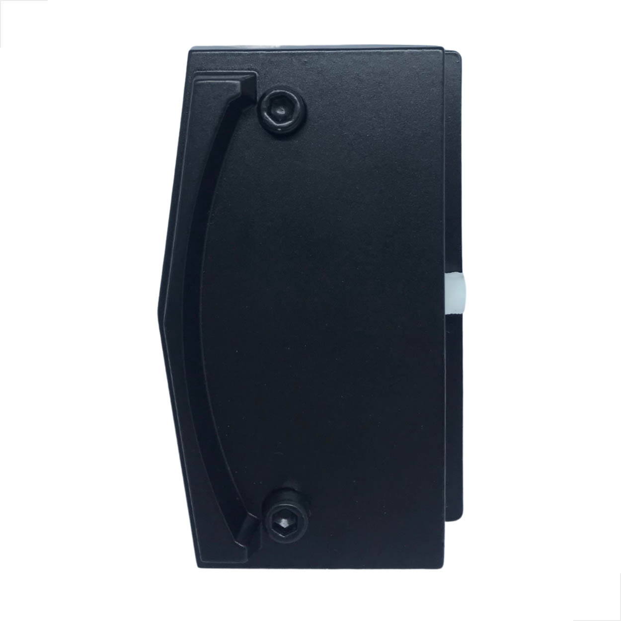 Kit09A - Porta Correr Blindex Sem Miolo Metal Preto