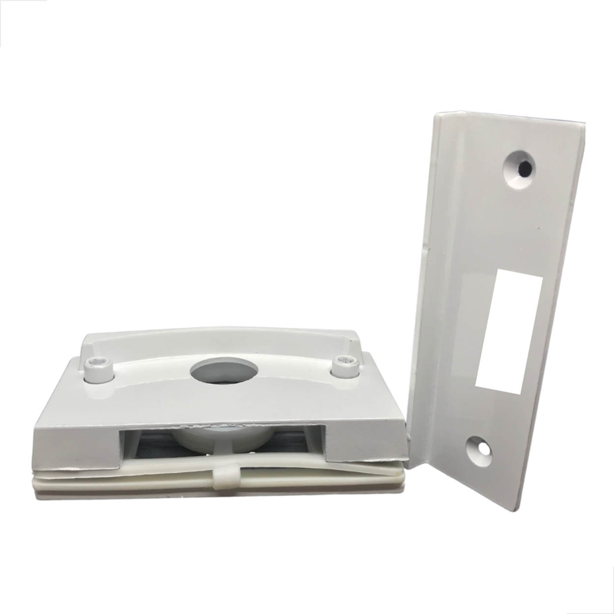 Kit12 Janela Correr Vidro Alvenaria Metal Sem Miolo Branco