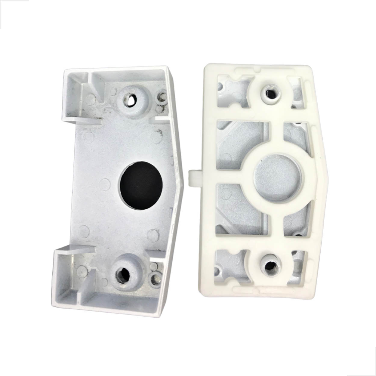 Kit12 Janela Correr Vidro Alvenaria Metal Sem Miolo Branco