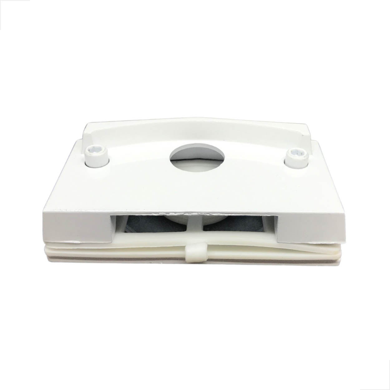 Kit12 Janela Correr Vidro Alvenaria Metal Sem Miolo Branco