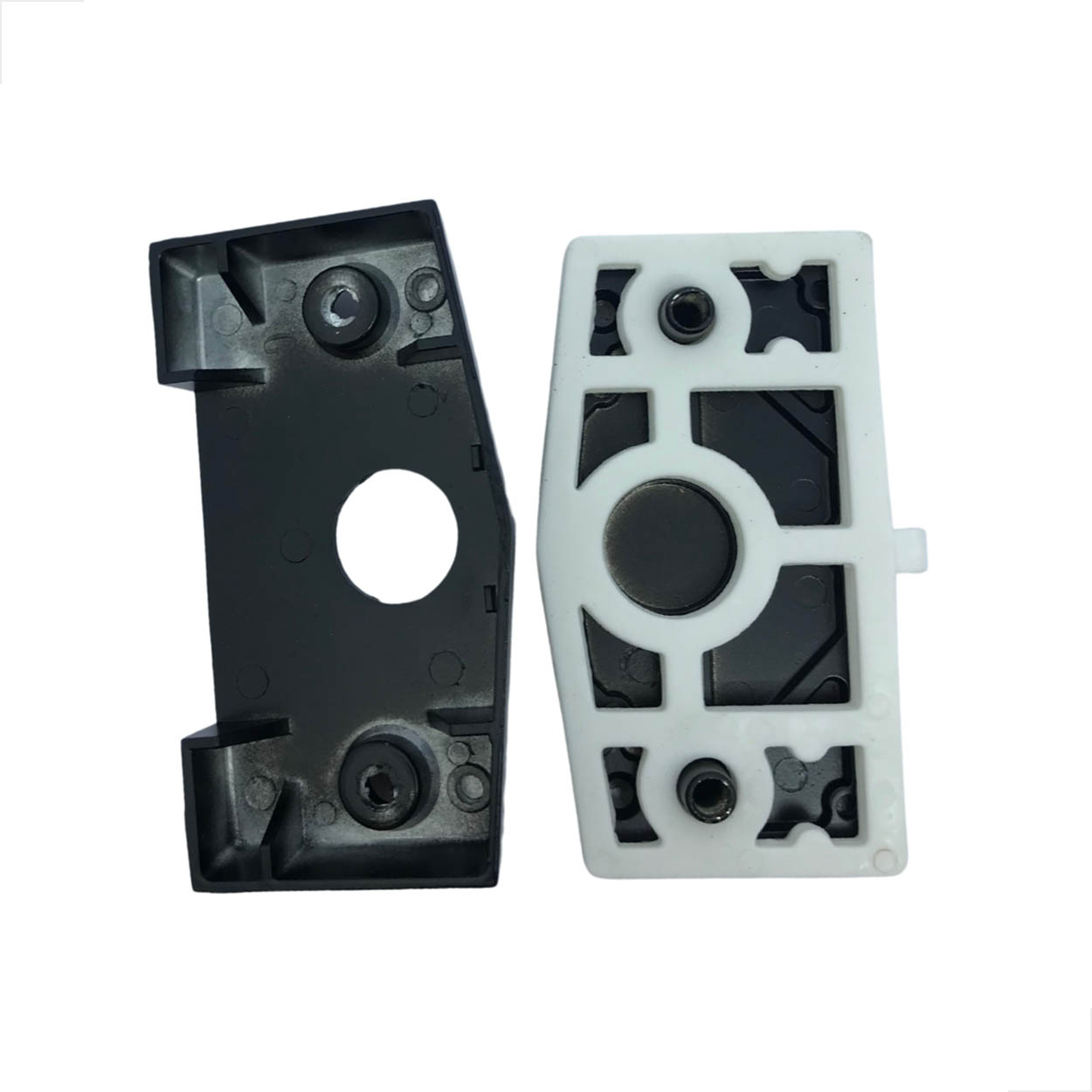 Kit12 Janela Correr Vidro Alvenaria Metal Sem Miolo Preto