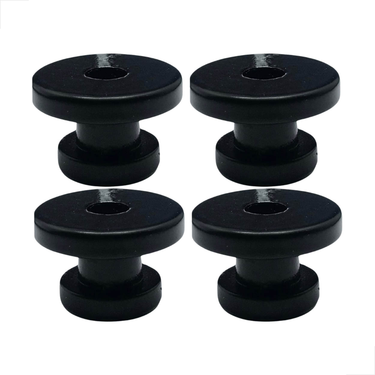 Calota Corrente Fixação Basculante 1005 Preto 4Un