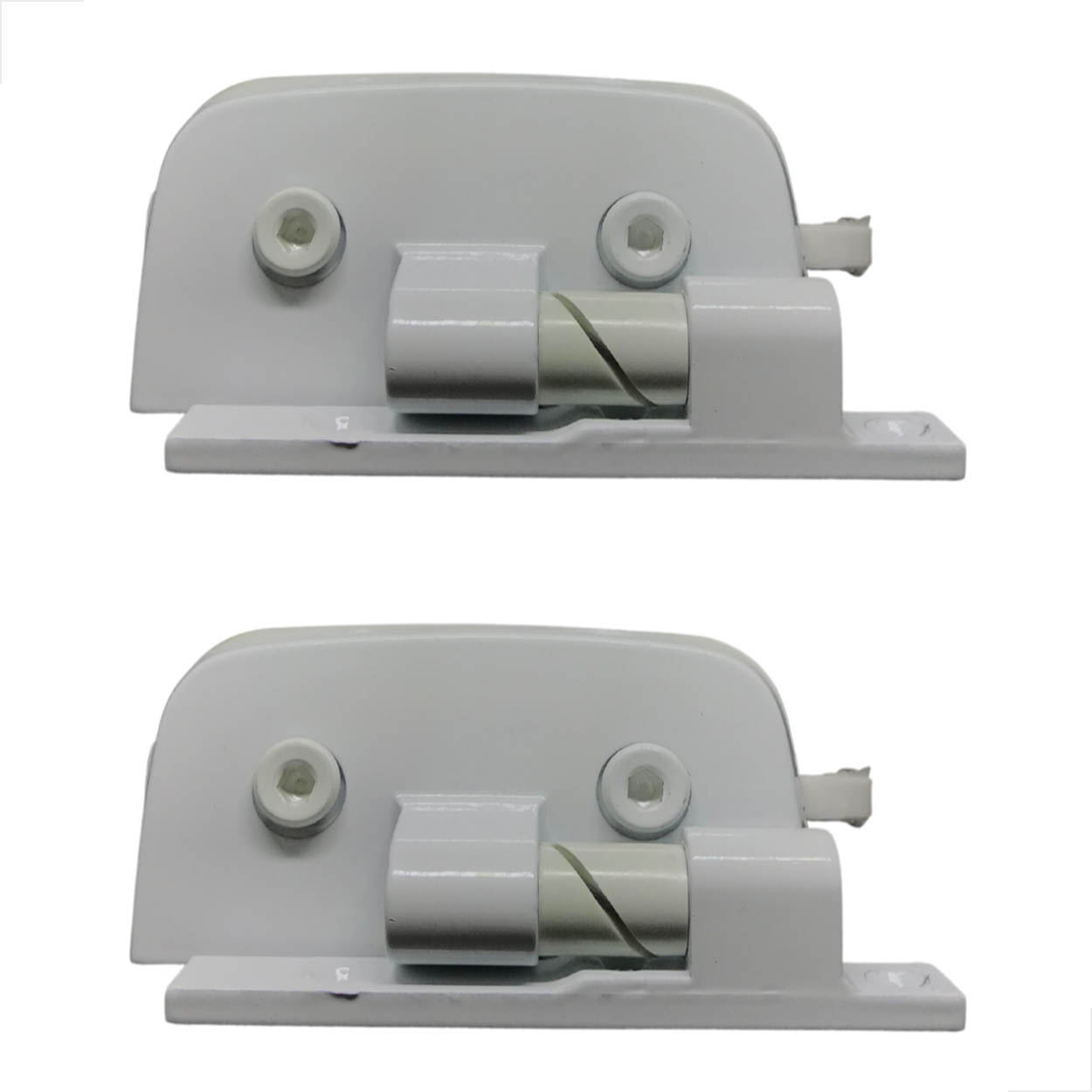 Kit -Dobradiça Automatica Para Box De Banheiro AL C/2 Branco